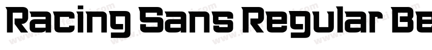 Racing Sans Regular Beta10字体转换